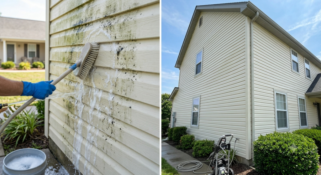 How to Clean Plastic Siding Without Damage or Streaks